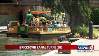 "It`s like our little hidden secret," Bricktown Canal celebrates 20 years