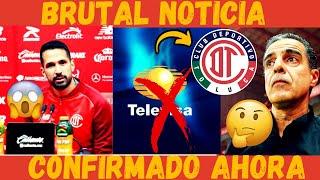 ‼️BOMBAZO! ¡CONFIRMÓ TODO AHORA, SORPRENDIÓ A LOS AFICIONADOS!  LAS ULTIMAS NOTICIAS DEL TOLUCA HOY