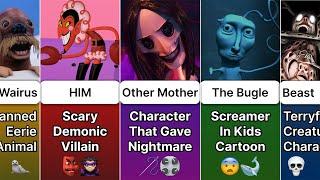 SCARIEST Cartoon Characters You FORGOT About