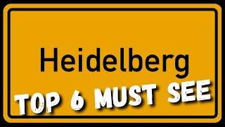 HEIDELBERG Walk Through Tour - Top 6 Must see Attractions # Heidelberg Castle  Special