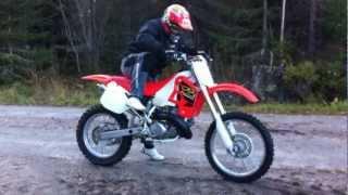 Honda CR 500 Sound Check Braaap!!!