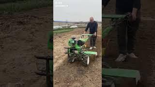 Multi-function 4WD micro-tillage machine Electric 4WD plow Small fertilizer spreader Agriculture