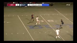 Butler vs St John W 10/24/24 - Foul Decision - Referee Positioning - Attacking 3rd - 50th Minute