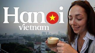 Hanoi Vietnam Food Vlog - Train street, nightlife, market