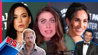 ‘BULLIES!’ | Meghan Markle & Katy Perry Kiss Russell Brand | Vets Want Pop Star AXED From Invictus