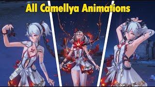 Camellya All 3 Idle Animations in Wuthering Waves