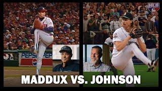 Randy Johnson talks about Greg Maddux's pitching style and their differences