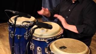 Erik Piza on the Toca Percussion Custom Deluxe Wood Drums