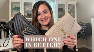 SAINT LAURENT (YSL) CLUTCH BAGS |CASSANDRE MATELASSÉ  VS ENVELOPE FLAP COMPARISON REVIEW