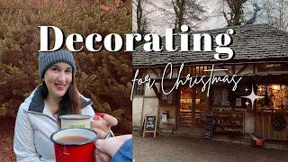 Christmas tree farm fun & decorating for Christmas