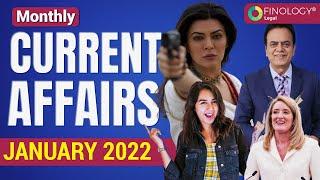 January 2022 | Monthly Current Affairs| Current Affairs 2022
