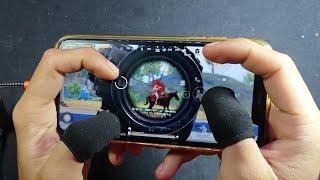 Best iPhone 11  (Handcam)  4 Finger Smooth + Extreme 60Fps #pubgmobile