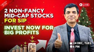 2 Non-Fancy Mid-cap Stocks For SIP I Invest Now for Big Profits I Christmas Special