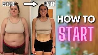 How To Start Your Weight Loss Journey | ACTUALLY Stay Consistent | Sustainable Weight Loss Tips