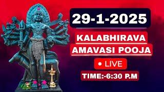 AMAVASI POOJA|29-1-2025|Dr.M.SHIBU NARAYANAN|#kalabhairava #temple