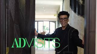 Inside Karan Johar's Bachelor Pad in Mumbai | AD Visits