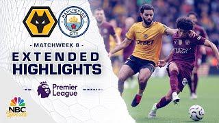 Wolves v. Manchester City | PREMIER LEAGUE HIGHLIGHTS | 10/20/2024 | NBC Sports