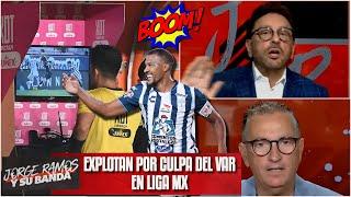 SE ENCENDIERON por VAR que castigó al Pachuca en juego de PLAY IN vs Pumas | Jorge Ramos y su Banda