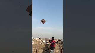 Big Gudda Kite Flying In Rawalpindi Basant 2022 #kite #gudda