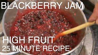 How To Make BLACKBERRY JAM | Homemade Blackberry Jam Recipe