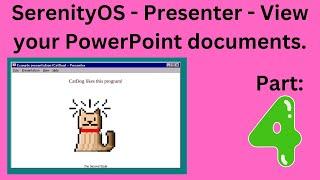 SerenityOS - Presenter - View your PowerPoint documents.