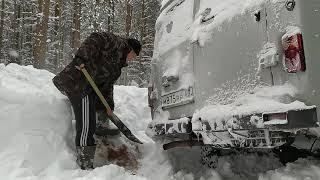 Бухан Тарасыч НЕ снегоход. Снег Астанавись, больше не надо!