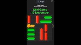 Mini Game Today 19 November Hamster Kombat How To Solve Mini Game Puzzle in Hamster Kombat ) SOLVED