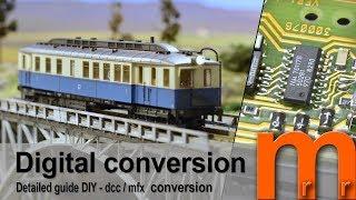 Digital conversion of the Xo2 railcar - Detailed guide DIY