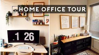 HOME OFFICE TOUR | HOME OFFICE DECOR AND SETUP