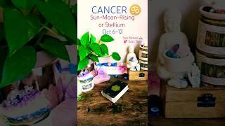 CANCER  OCT 6-12 #cancerhoroscope #cancertarot #cancertarotreading #tarotreader