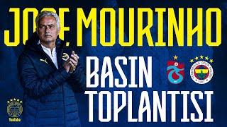 Teknik Direktörümüz Jose Mourinho'nun Maç Sonu Basın Toplantısı | Trabzonspor 2-3 Fenerbahçe