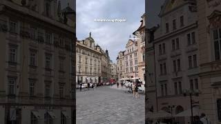 Romanticising Prague in 10 seconds.