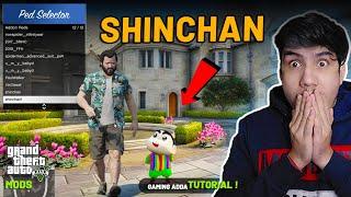 HOW TO INSTALL SHINCHAN IN GTA 5 | GTA 5 Mods | 2024 | Gaming Adda