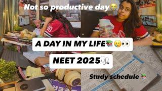 A DAY IN MY LIFE AS A NEET ASPIRANT| NEET 2025🩺 ‍️| 45 DAYS CHALLENGE| STUDY VLOG #neet2025