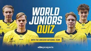 2024 IIHF World Juniors: Trivia With Team Sweden (Part 2) | Elite Prospects