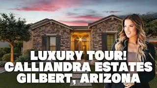 Luxury Tour! Calliandra Estates Gilbert, Arizona