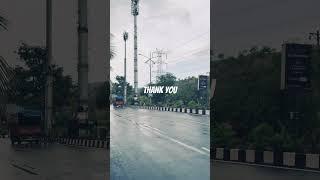 Thanks for 50k views in my channel  #travel #nature Road with rains #youtubeshorts #viralvideo