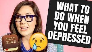 WHAT TO DO WHEN YOU FEEL DEPRESSED | WORKING MOM DEPRESSION AND EXHAUSTION