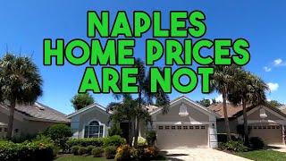 The price for a house in Naples FL is not what you expect