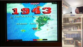 1943  The Battle of Midway played in old CRT TV