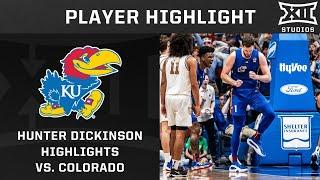 Hunter Dickinson Highlights vs. Colorado