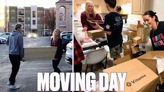 MOVING DAY | MOVING THE HAPPY COUPLE INTO THEIR FIRST NEW HOME TOGETHER!