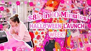 $8k in 10 Minutes!?  Speechless After a Successful Halloween Launch 🩷 SMALL BUSINESS STUDIO VLOG