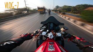 RIDING THE FASTEST APACHE RR 310 || PURE ADRENALINE  || VLOG-7 ||