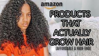 My Top Hair Growth Products That Actually Grow Your Natural Hair (Affordable & Luxury)| Favorites