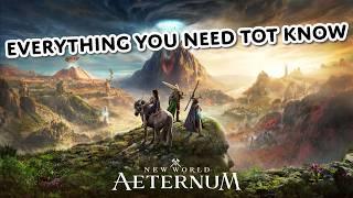 Everything You Need To Know About New World: Aeternum  (For New Players)