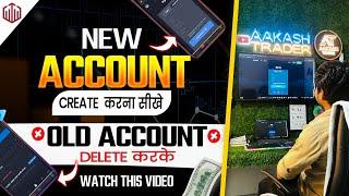 HOW TO CREATE NEW QUOTEX  ACCOUNT  || HOW TO DELETE OLD ACCOUNT IN QUOTEX 