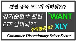 경기순환주 관련 ETF 알아? WANT(3배 레버리지), XLY