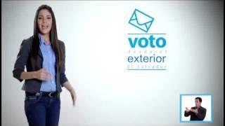 Voto desde Exterior - TSE El Salvador