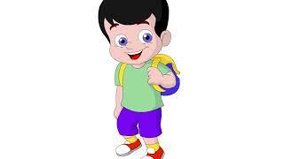 2D Character | School boy walk cycle | Adobe Flash CS6